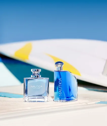 Miniatura 4 de Nautica Voyage por Nautica para hombres: Eau De Toilette en espray de 3.4 fl oz (100 ml) y espray corporal Nautica Voyage, 6 fl oz (177.44 ml)