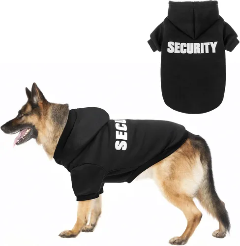 Miniatura 8 de SCENEREAL Sudadera de seguridad con capucha para perros grandes, medianos y pequeños, para niños y niñas, disfraz de perro suave con agujero para #1