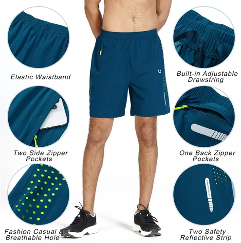Miniatura 196 de NORTHYARD - Pantalones cortos deportivos para correr para hombres, ligeros, de secado rápido, 7, 5 o 9 pulgadas, para senderismo, deportes, gimnasio
