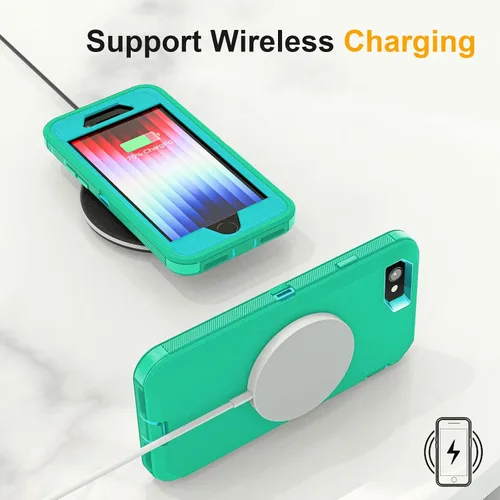 Miniatura 7 de jaroco Fundas para Dedos para Funda de iPhone SE, Nanofibras Superconductoras de 0.15mm, Sensación Suave, Antisudor con Funda de Teléfono