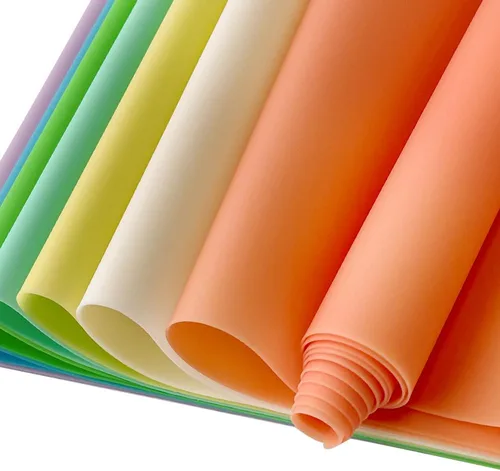 Miniatura 4 de Vinilo de gelatina mate de 11.8 x 53 pulgadas, color caramelo, suave, impermeable, vinilo de PVC para lazos para el cabello, llaveros, fabricación