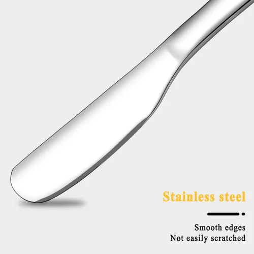 Miniatura 3 de Homquen Cuchillo de mantequilla de acero inoxidable, esparcidor de mantequilla, cuchillos de mantequilla, cuchillo esparcidor de mantequilla para 1.