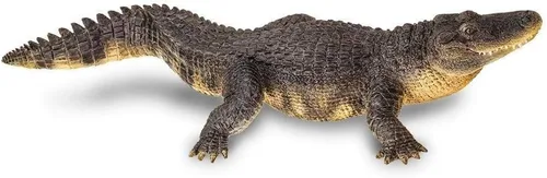 Miniatura 6 de Safari Ltd. Figura de cocodrilo – Figura detallada de caimán de plástico de 10.5 pulgadas – Divertido juguete educativo para niños, niñas y niños a