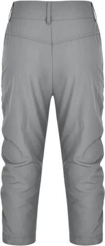Miniatura 5 de Pantalones cargo a media pantorrilla para mujer, pantalones capri de verano casuales ajustados para senderismo, pantalones deportivos suaves