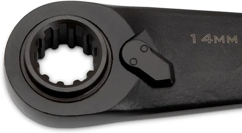 Miniatura 5 de Crescent CX6DBM2 - Juego de llaves métricas de trinquete de óxido negro 4 en 1 de 2 piezas X6
