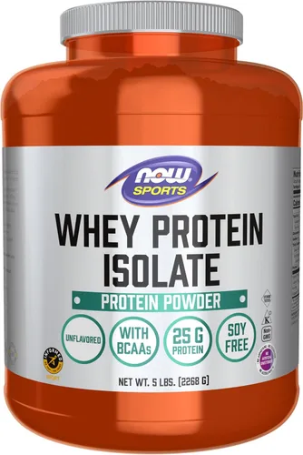 Suero de proteína aislado de NOW Sports, 5 libras