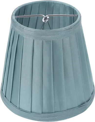 Miniatura 13 de Beaupretty Pantalla de lámpara pequeña para lámparas de mesa y luz de pie con clip de repuesto para pantalla de tela, cubierta de luz, color beige