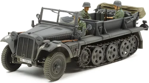 Miniatura 4 de Tamiya Modelos Alemanes 1 Ton Half-Track SD.KFZ.10 Kit