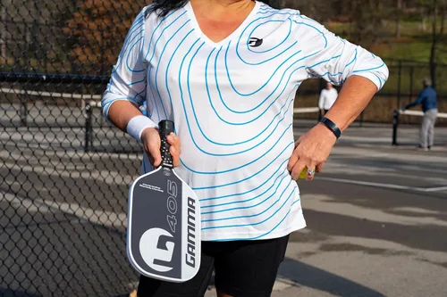 Miniatura 3 de Gamma Made in The USA Pickleball Paddles, NeuCore & Sensa Polycore Technology, Textured Graphite, Honeycomb Grip, USAPA Approved, Additional Power &