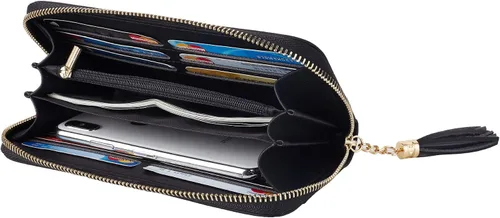 Miniatura 4 de Travelambo Cartera con fleco para mujer con correa de muñeca