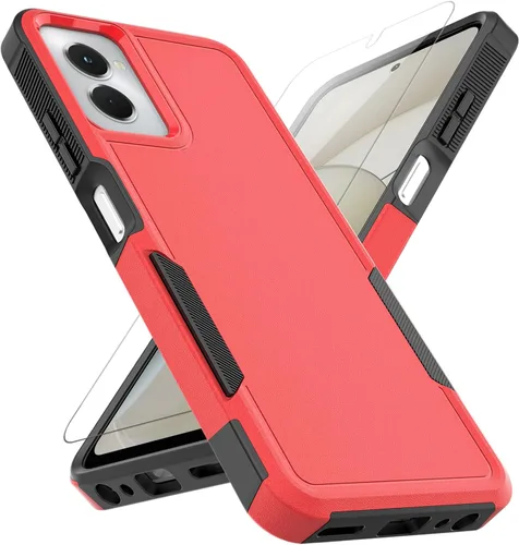 Miniatura 16 de Funda para Moto G 5G 2023 / Moto G Power 5G 2023: funda protectora de doble capa de servicio pesado resistente para teléfono celular a prueba