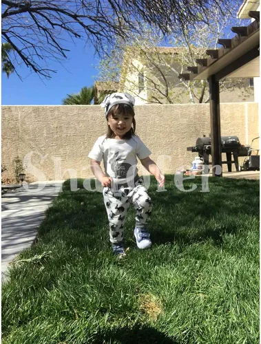 Miniatura 2 de Shalofer Mameluco de conejo con estampado de conejo para bebés y niñas, Blanco