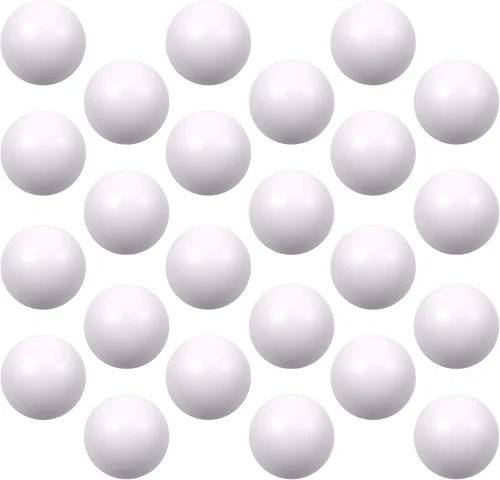 Miniatura 13 de 24 bolas de espuma roja para aliviar el estrés para niños y adultos, juguetes sensoriales para aliviar la ansiedad, TDAH, autismo (rojo)
