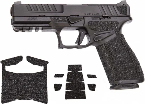 Miniatura 8 de NDZ Performance Cinta de agarre para Springfield Echelon – Granulado texturizado envolvente adhesivo para pistola – Hecho en Estados Unidos
