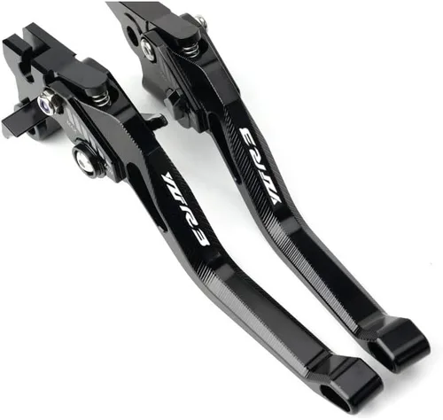 Miniatura 5 de TEMKIN W 3D Rhombus CNC - Palanca de freno de embrague corto ajustable para motocicleta Yamaha YZFR3 YZF-R3 MT03 MT 03 2014 2015 2016 2017 2018-2022