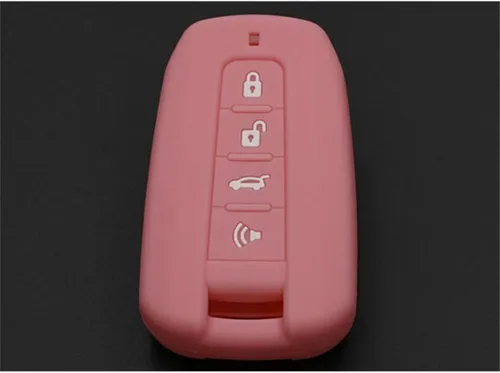 Miniatura 11 de Funda de llave de coche para SsangYong TIVOLAN ACTYON Kyron Korando Rodius, funda de silicona para llave de coche de 4 botones
