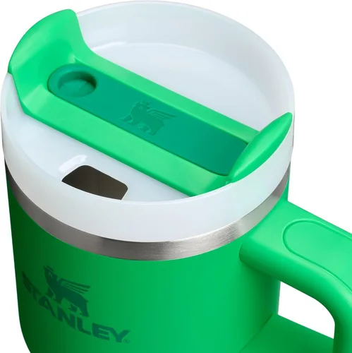Miniatura 2 de Stanley Quencher H2.0 - Vaso de acero inoxidable con asa, pajilla y tapa FlowState giratoria de 3 posiciones; aislamiento térmico, sin BPA; apto