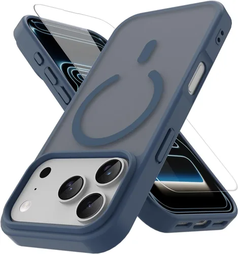 Miniatura 25 de PinLiSheng Funda mate para iPhone 11, funda protectora dura y delgada con protección a prueba de golpes, funda trasera translúcida y mate para Gris