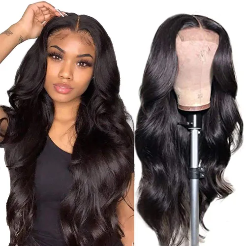 Miniatura 17 de Pelucas de cabello humano ondulado HD de densidad 250 con encaje frontal, prearrancadas de 13 x 4, pelucas de cabello humano con baby hair, sin