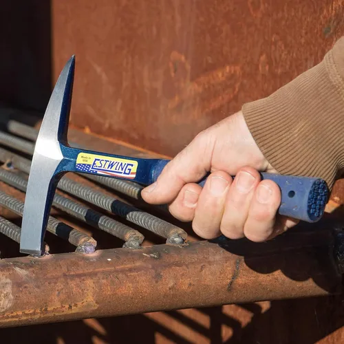 Miniatura 6 de Martillo Estwing E3-WC 14 onzas Big Blue, con soldadura y mango con reducción de golpes.