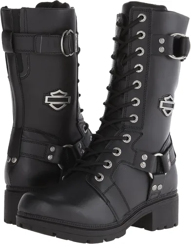 Miniatura 7 de Harley-Davidson Eda Botas de moto para mujer, color negro