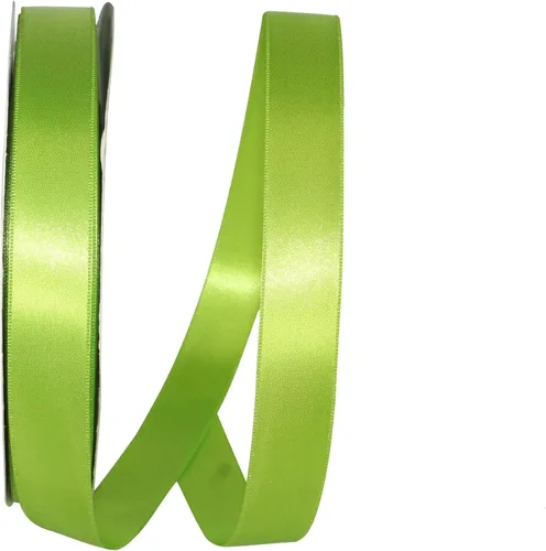 Miniatura 21 de Reliant Ribbon 5000-042-03C Cinta de satén de doble cara Allure DFs, 5/8 pulgadas x 100 yardas, color verde manzana