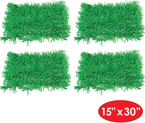 Miniatura 6 de Beistle 4 alfombrillas de papel de seda verde para decoración de Pascua y primavera verano, celebraciones, jardín de hadas, suministros de fiesta