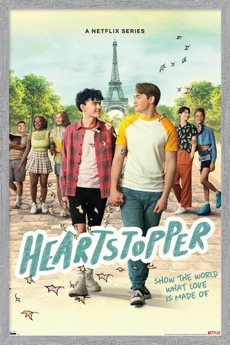 Miniatura 16 de Trends International Netflix Heartstopper: Season 2 - Póster de pared de una hoja, 22.4 pulgadas de largo x 14.7 pulgadas, versión enmarcada