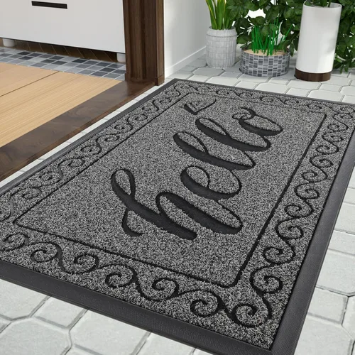 Miniatura 9 de Yimobra Tapete de Bienvenida, Tapetes de Puerta Resistentes y Duraderos para Entrada del Hogar Exterior Interior, Tapete Delantero para Patio
