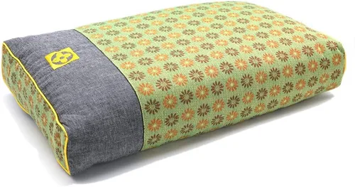 Miniatura 12 de Almohadas rectangulares para el cuello de trigo sarraceno, almohadas planas de apoyo cervical de 19.6 x 9.8 pulgadas para dormir, relleno de casco