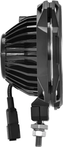 Miniatura 5 de KC HiLiTES 91305 Gravity LED Pro6 Single Wide-40 Beam con arnés de cableado e interruptor de luz LED iluminado - Sistema de paquete de par