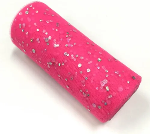 Miniatura 13 de Rollo de tul con lentejuelas con purpurina, decoración de boda, suministros de organza para fiestas de cumpleaños, carrete de tela, vestido tutú