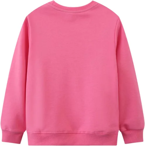 Miniatura 30 de Sudaderas para niñas pequeñas, cuello redondo, sin botones, de manga larga, para invierno, casual, ropa 2T-7T, Dinosaurio