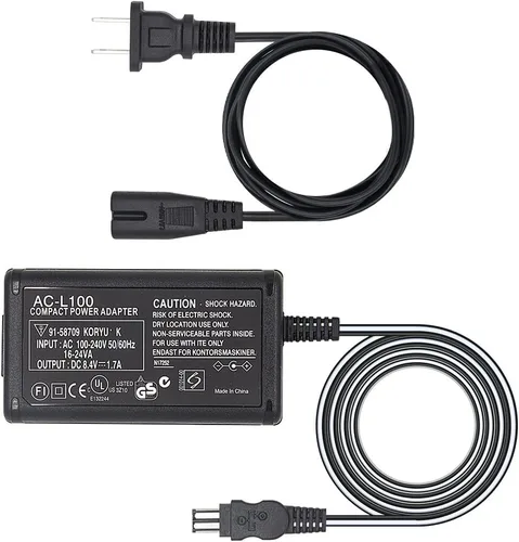 Miniatura 8 de Cargador adaptador de CA compatible Sony Handycam CCD-TRV16 CCD-TRV17 CCD-TRV25 CCD-TRV35 CCD-TRV36 CCD-TRV37 CCD-TRV43 CCD-TRV57 CCD-TRV58