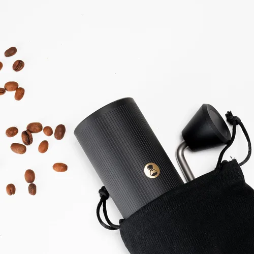 Miniatura 7 de TIMEMORE Molinillo de café manual de acero inoxidable con rebabas cónicas con capacidad de 0.71 oz numérico externo ajustable, molinillo de expressp