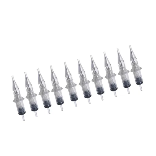 BIGWASP 50pcs Surtido Cartucho Desechable Agujas Tatuaje Redondo Liner Mixto 3RL 5RL 7RL 9RL 11RL (50pcs #10 Bugpin RL)