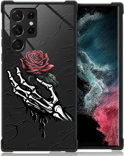 Miniatura 190 de CARLOCA Funda compatible con Samsung Galaxy S22 Ultra, diseño gráfico de Star Howling Wolfs Samsung Galaxy S22 Ultra, diseño gráfico, a prueba