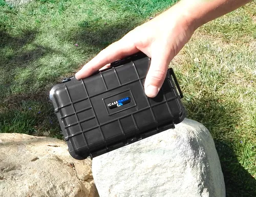 Miniatura 7 de CASEMATIX Funda resistente e impermeable con sensor de imágenes compatible con Walabot DIY, DIY 2 in Wall Imager y cables, incluye solo funda