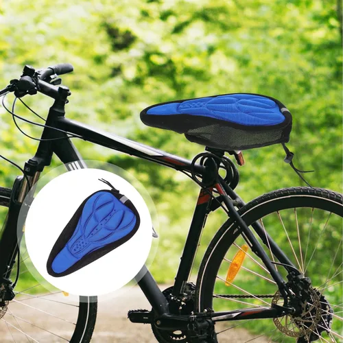 Miniatura 4 de Cojín de sillín de bicicleta de montaña para bicicleta de montaña, bicicleta de montaña, cojín acolchado para sillín de bicicleta, cojín de asiento