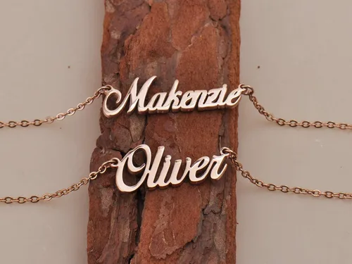 Miniatura 4 de GR35Z9 Collar personalizado con placa de identificación única