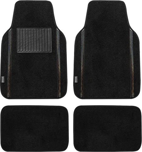 Miniatura 15 de FH Group - Juego completo de fundas para asientos de auto de cuero sintético, ajuste universal, para asientos frontales con respaldo bajo, Rosa