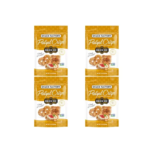 Miniatura 11 de Snack Factory Pretzel Crisps Galletas de pretzel de brioche, bolsa de 7.2 onzas