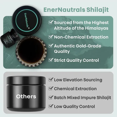 Miniatura 7 de Resina Shilajit pura del Himalaya de 2.12 oz, Shilajit de grado dorado para hombres y mujeres, 500 mg Ácido fúlvico y más de 85 minerales traza