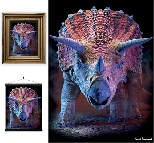 Miniatura 9 de Impresiones de arte de pared lenticular 3D LiveLife - El amor de un padre de Deluxebase. Póster 3D de león sin marco. Decoración de pared perfecta.