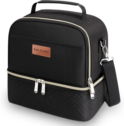 Miniatura 23 de BALORAY Bolsa de almuerzo para mujeres y hombres, lonchera aislada para adultos, bolsa de almuerzo reutilizable para el trabajo, picnic o viajes