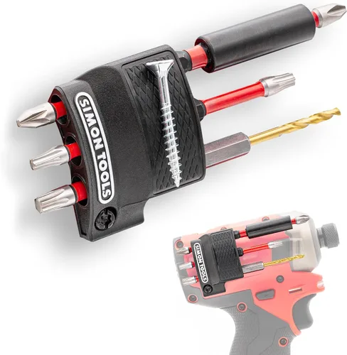 Miniatura 15 de Simon Tools Portabrocas Magnético para Controlador de Impacto y Taladro Milwaukee M12 - Portabrocas Milwaukee para M12