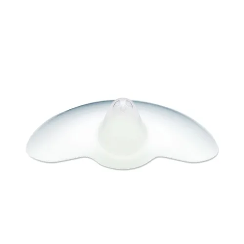 Miniatura 5 de Ameda Protector de pezón de contacto, apertura de 0.945 in, silicona flexible ultrafina, fomenta la fijación del bebé al pecho, ideal para problemas