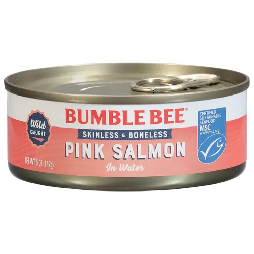Miniatura 9 de Bumble Bee Prime Atlantic Salmon, lata de 5 onzas - Salmón Premium - 24g de proteína por porción - Sin Gluten y Kosher