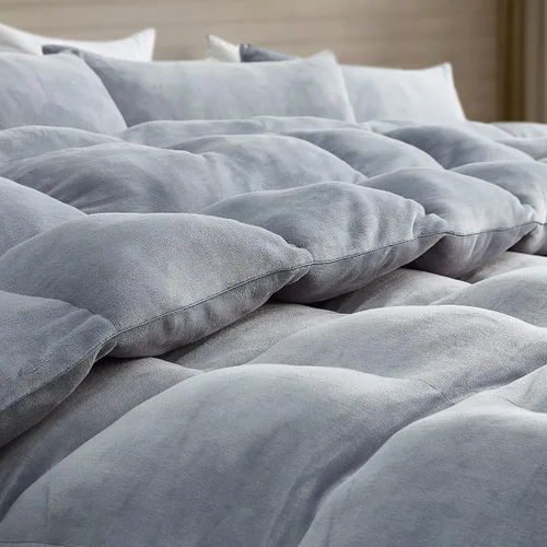 Miniatura 3 de Byourbed Boi He Thick® - Juego de edredón Coma Inducer® Alaskan King, color gris plateado