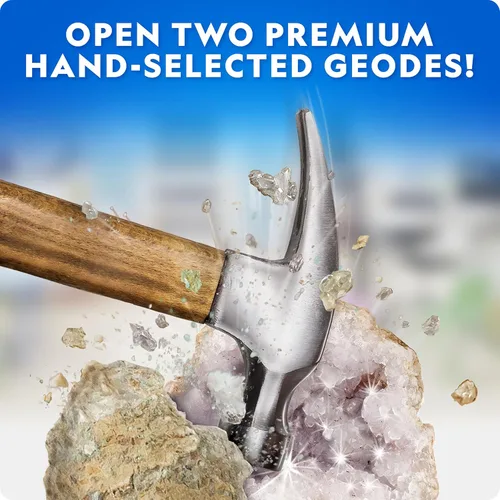 Miniatura 5 de Caja de colección de rocas National Geographic para niños – Juego de 300 piezas con gemas reales, cristales y minerales - Incluye el libro a todo